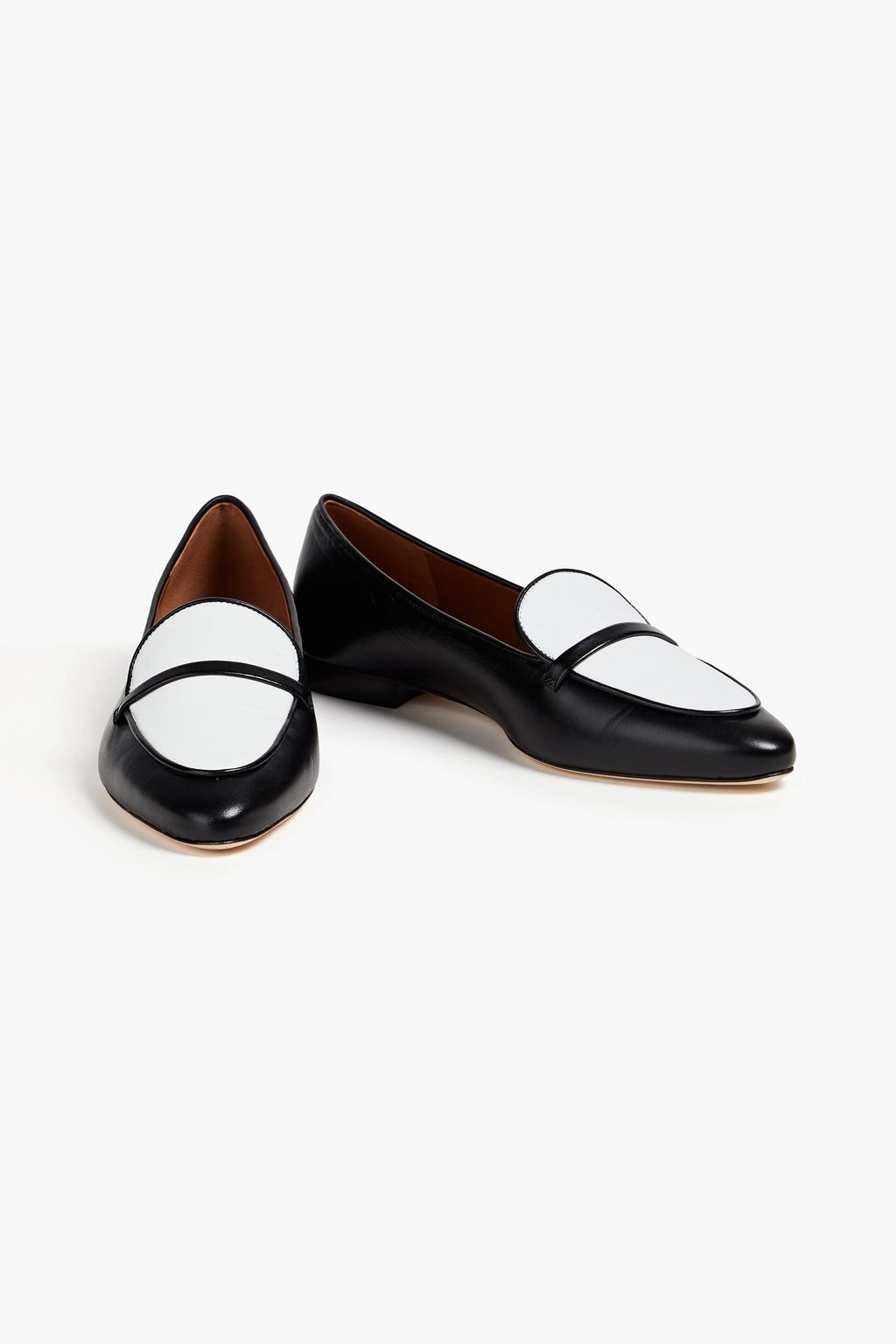 MALONE SOULIERS 브루니 투톤 가죽 로퍼