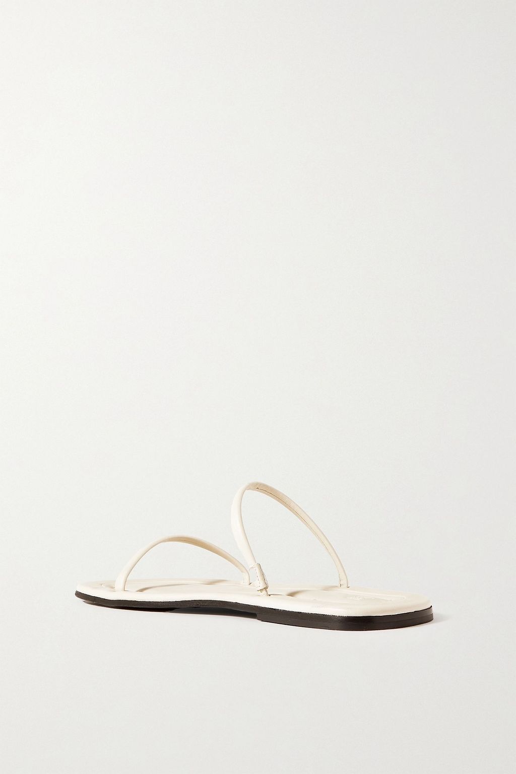 TOTEME City leather slides