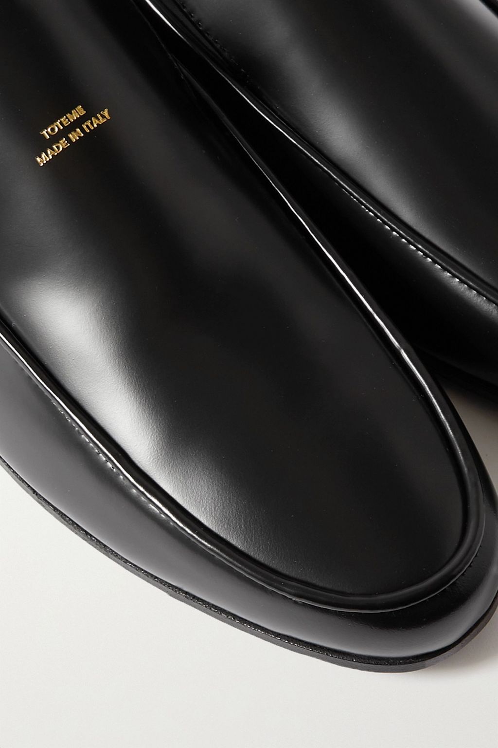 TOTEME The Oval leather loafers