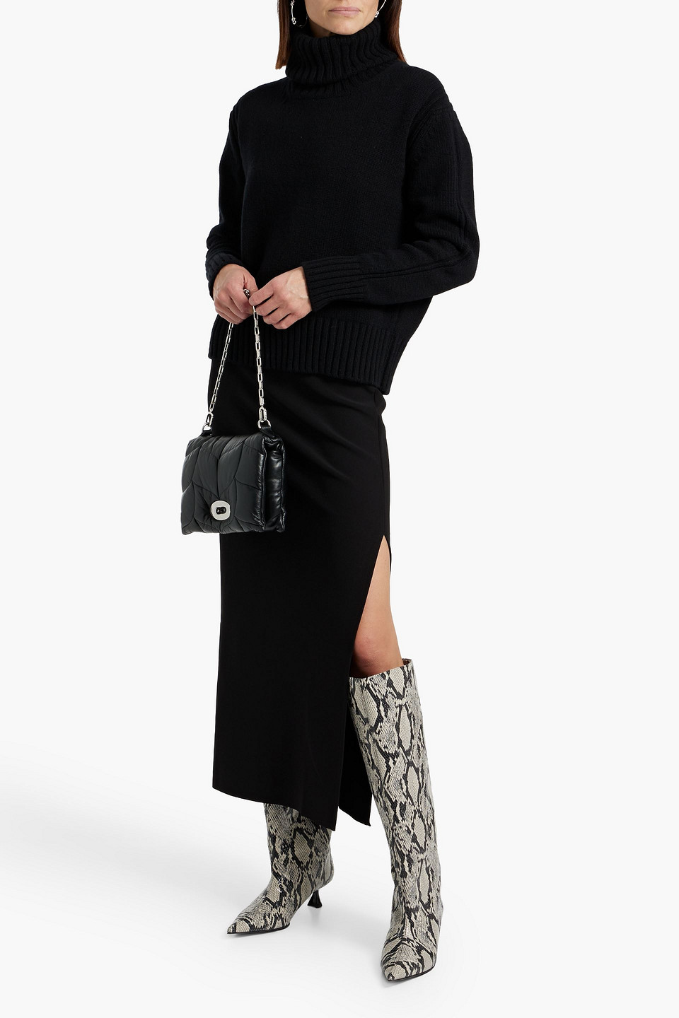 AND-DAUGHTER ROSHIN WOOL TURTLENECK SWEATER