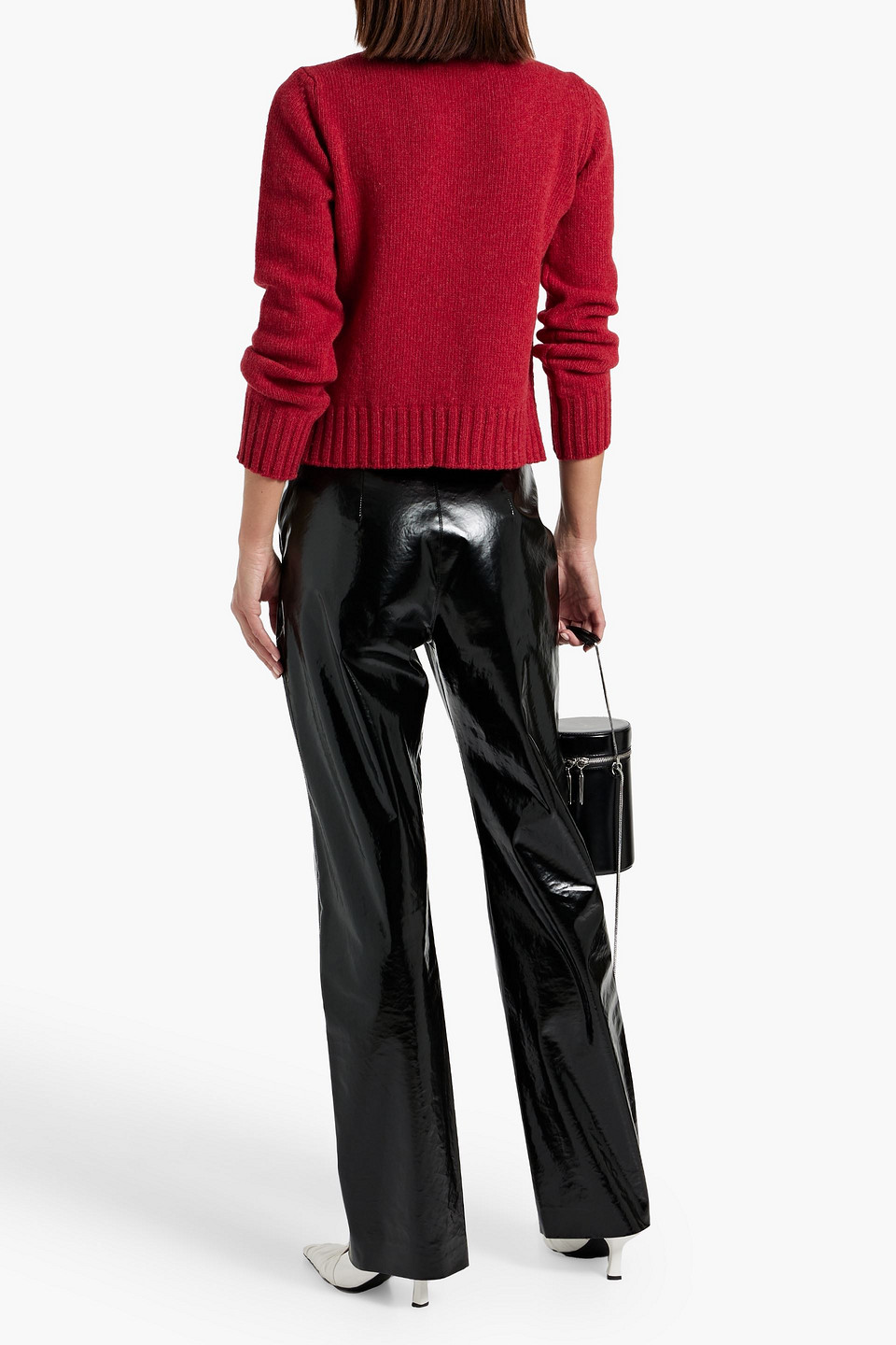 AND-DAUGHTER AUDREY WOOL TURTLENECK SWEATER
