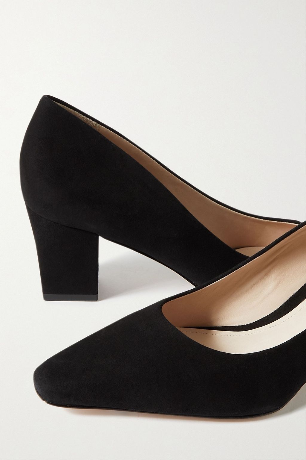 PORTE & PAIRE Suede pumps
