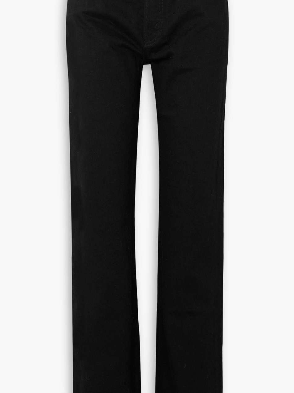 smith high-rise straight-leg jeans
