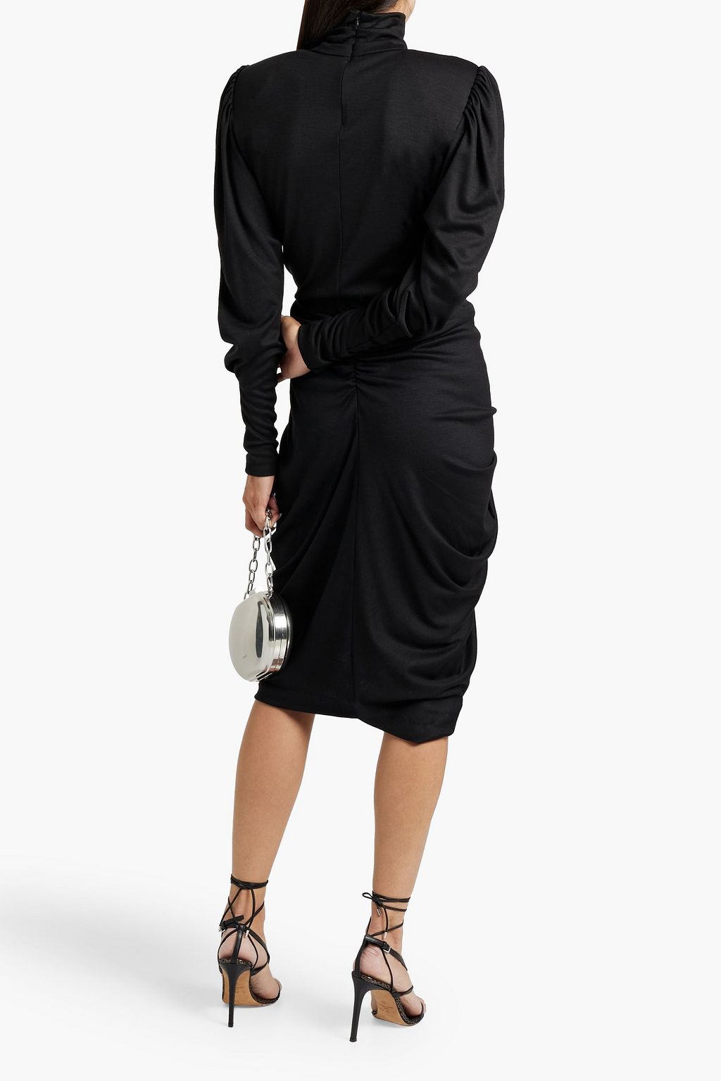 ISABEL MARANT Gavina wool-jersey turtleneck top