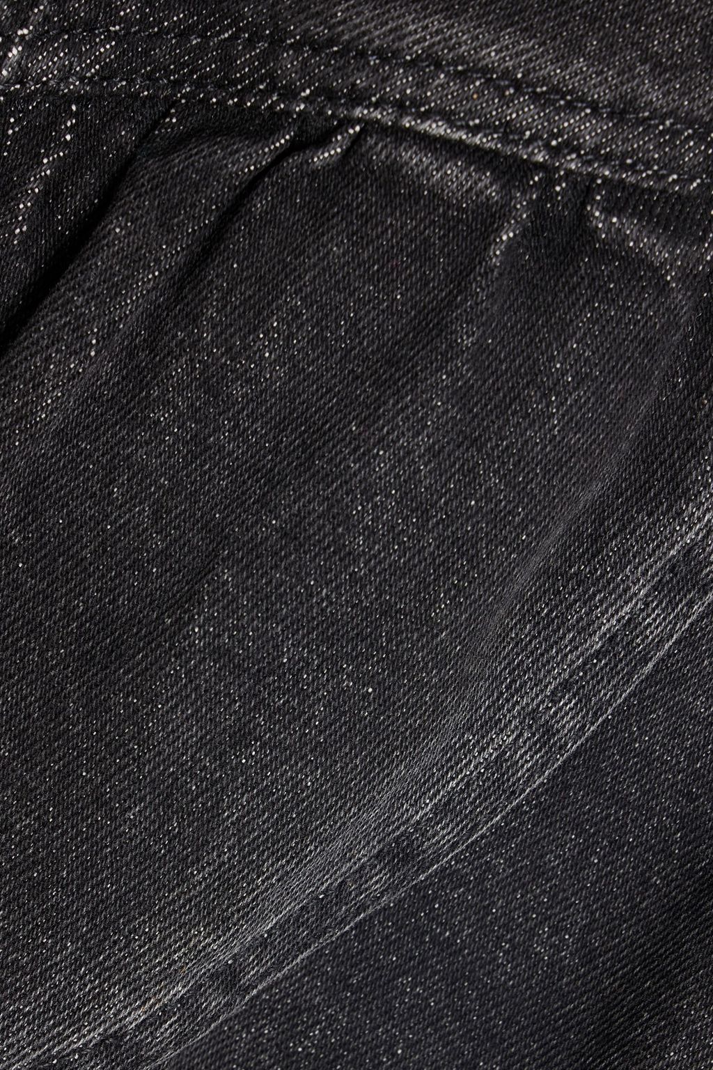ISABEL MARANT Dimenia wrap-effect denim mini skirt