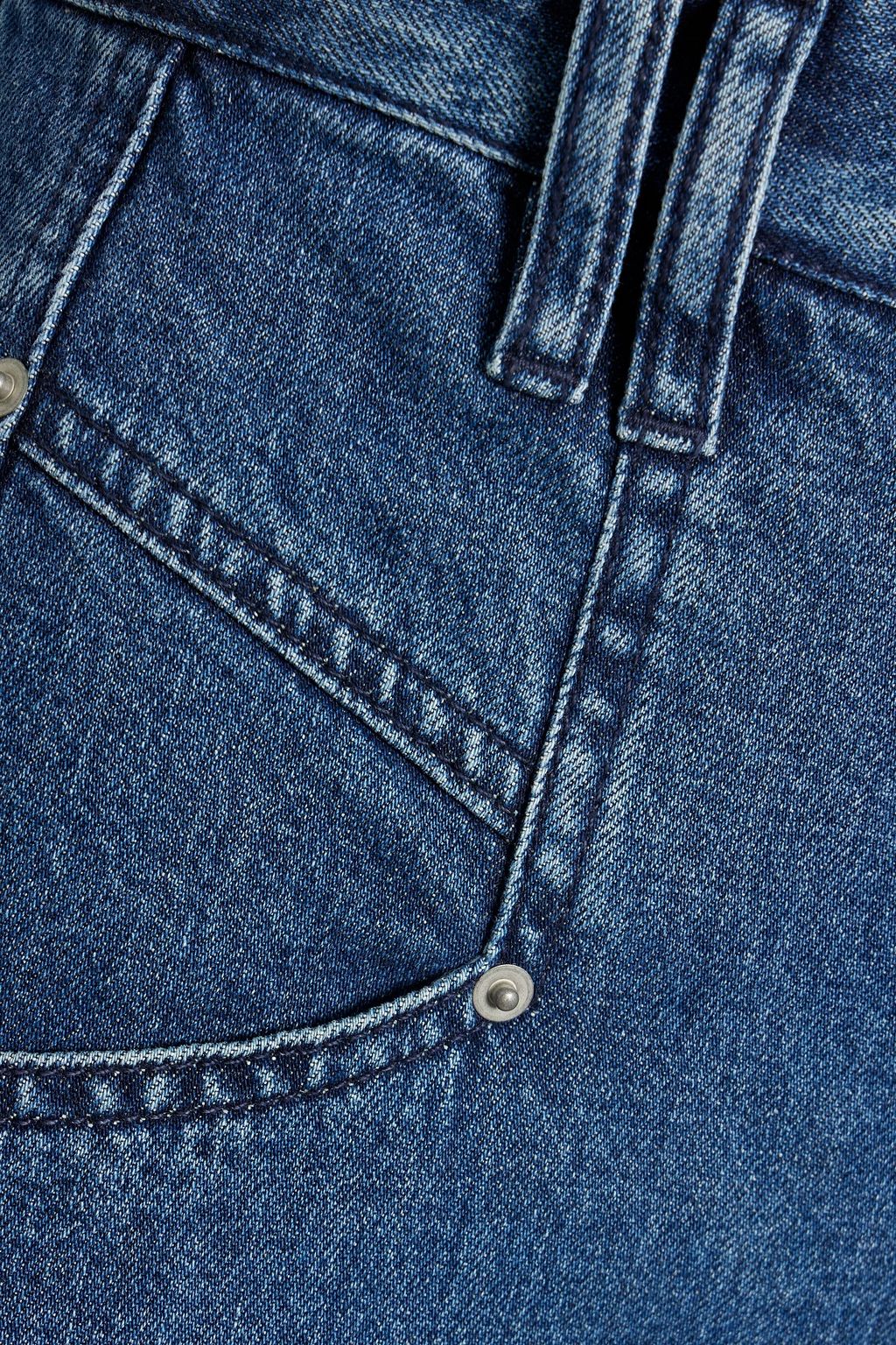 ISABEL MARANT Dipadela high-rise tapered jeans