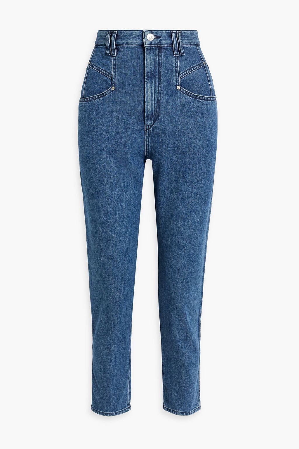 ISABEL MARANT Dipadela high-rise tapered jeans | THE OUTNET