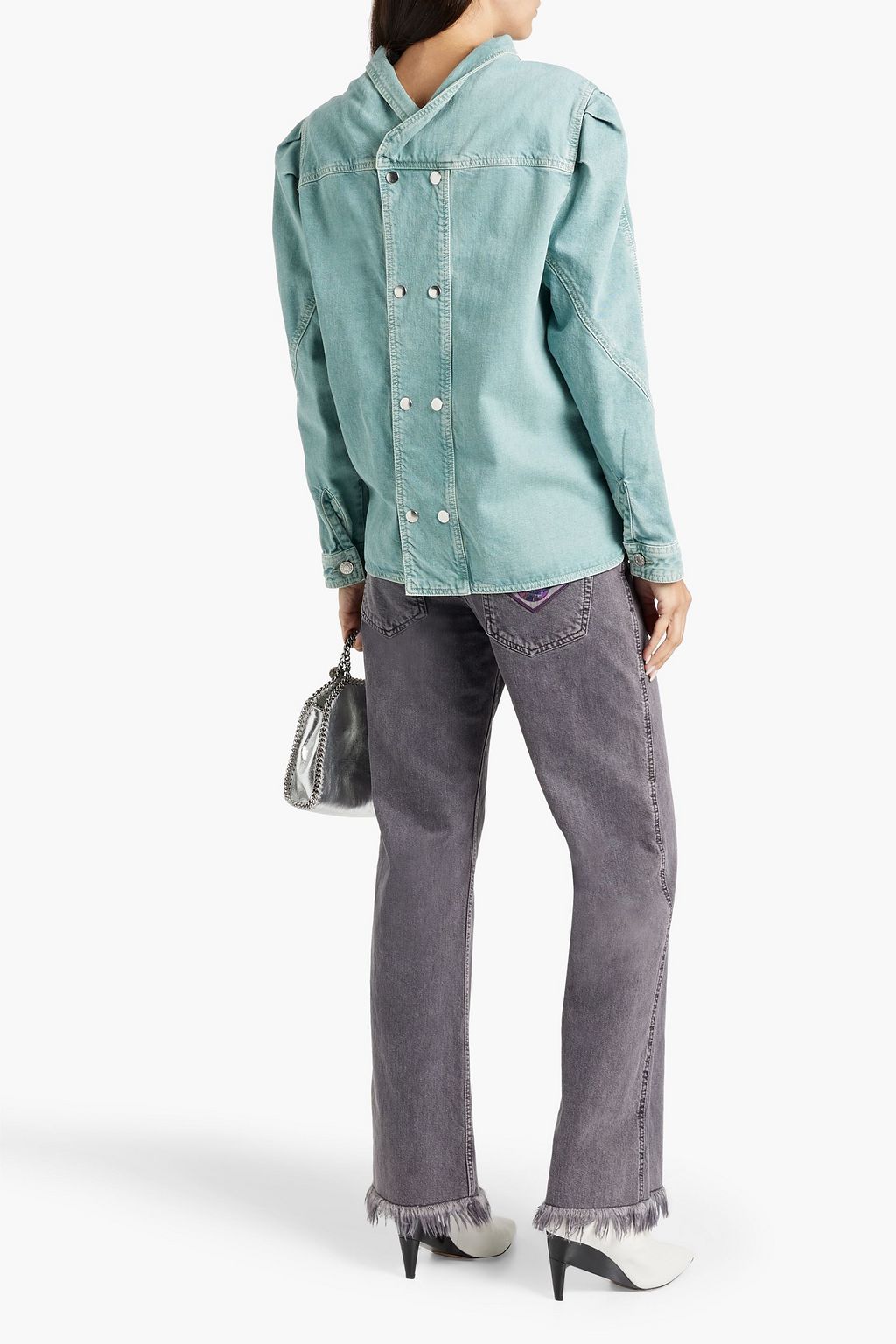 ISABEL MARANT Espera denim top