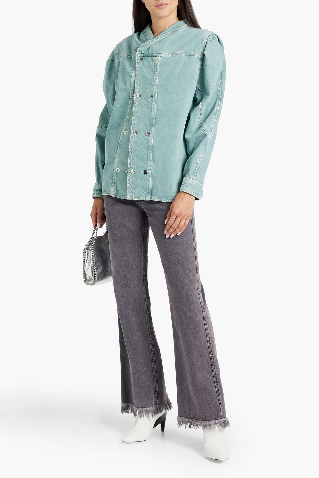 ISABEL MARANT Espera denim top