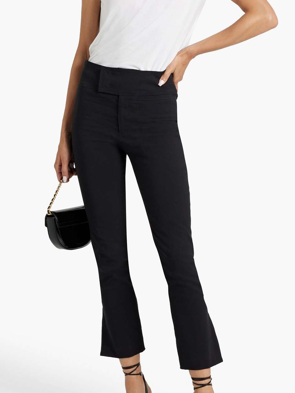 ludlow cropped cotton-blend straight-leg pants