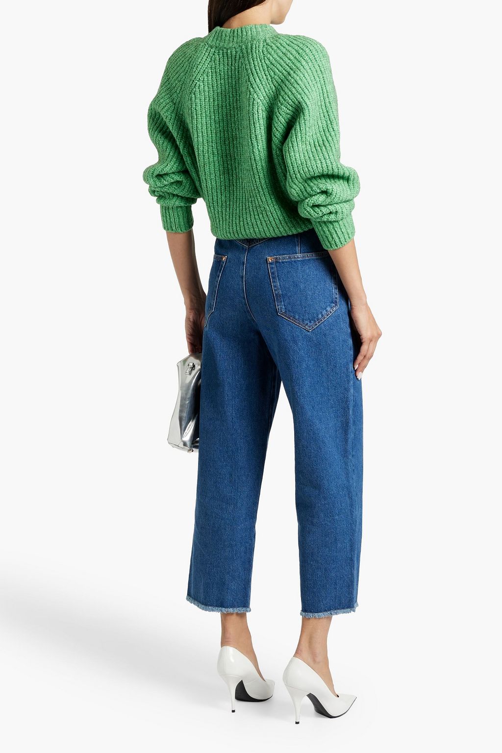 ISABEL MARANT Rossy ribbed cotton-blend sweater