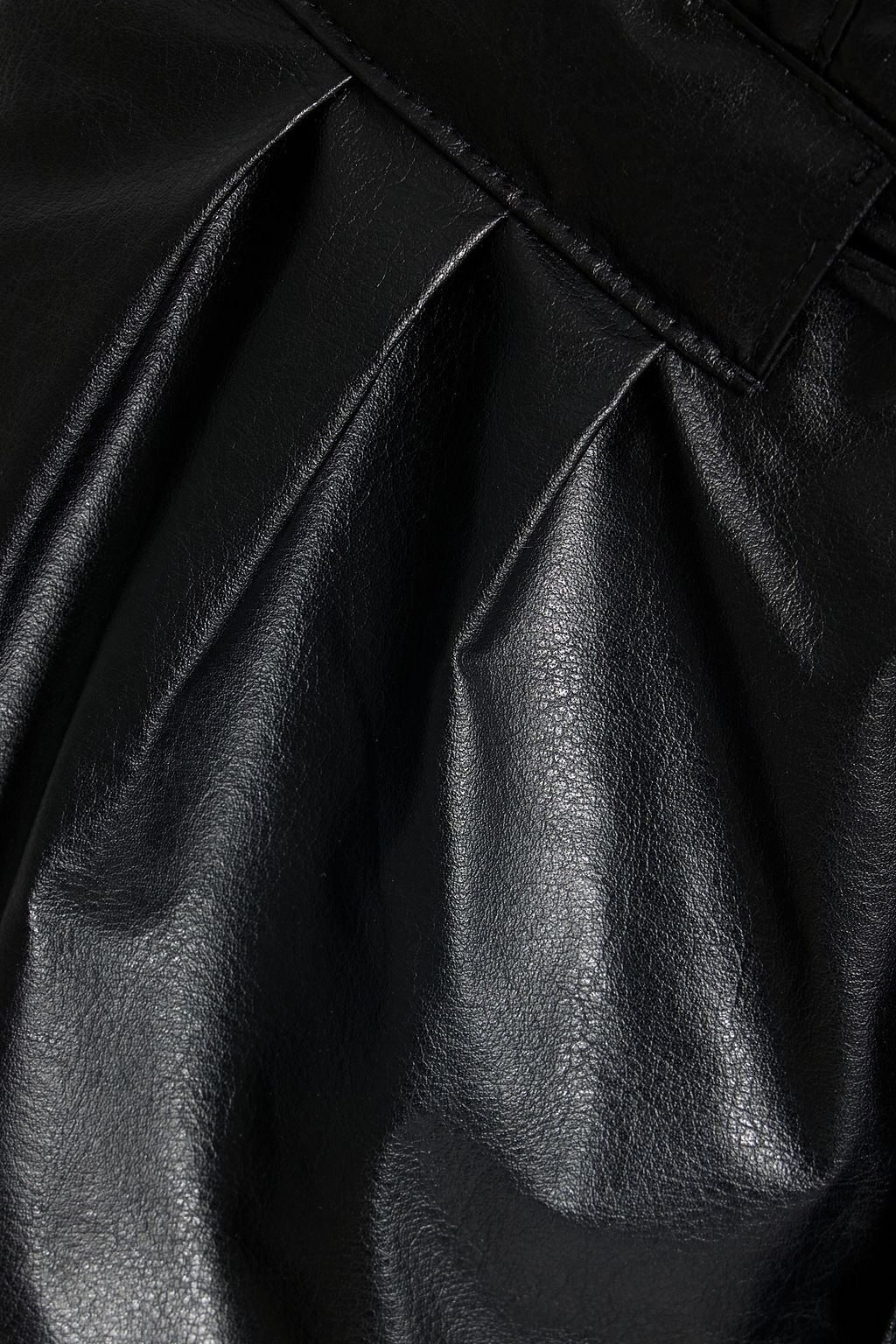 ISABEL MARANT Faux leather tapered pants