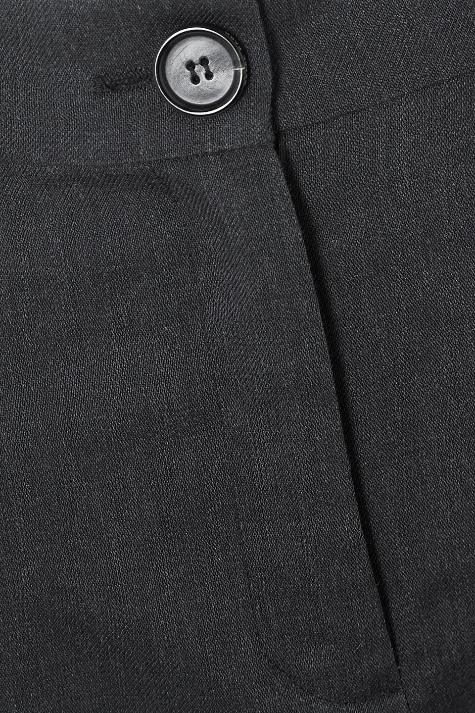 Beare Park Wool Straight-leg Pants In Charcoal