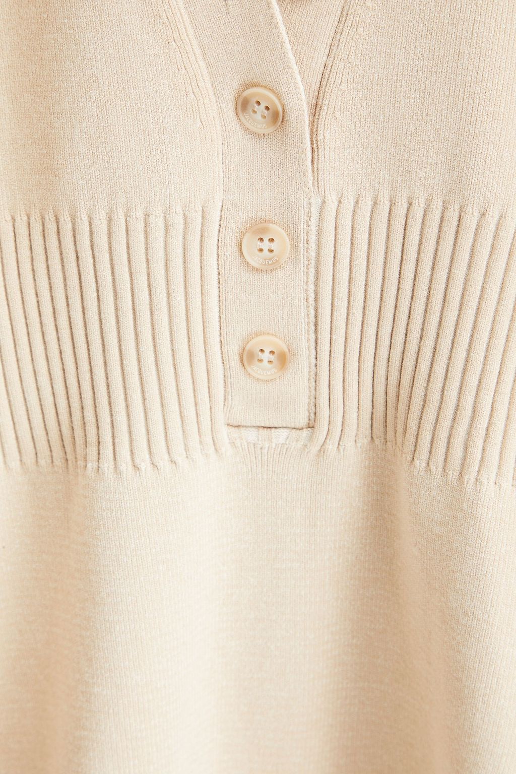JACQUEMUS Yauco ribbed-knit bodysuit