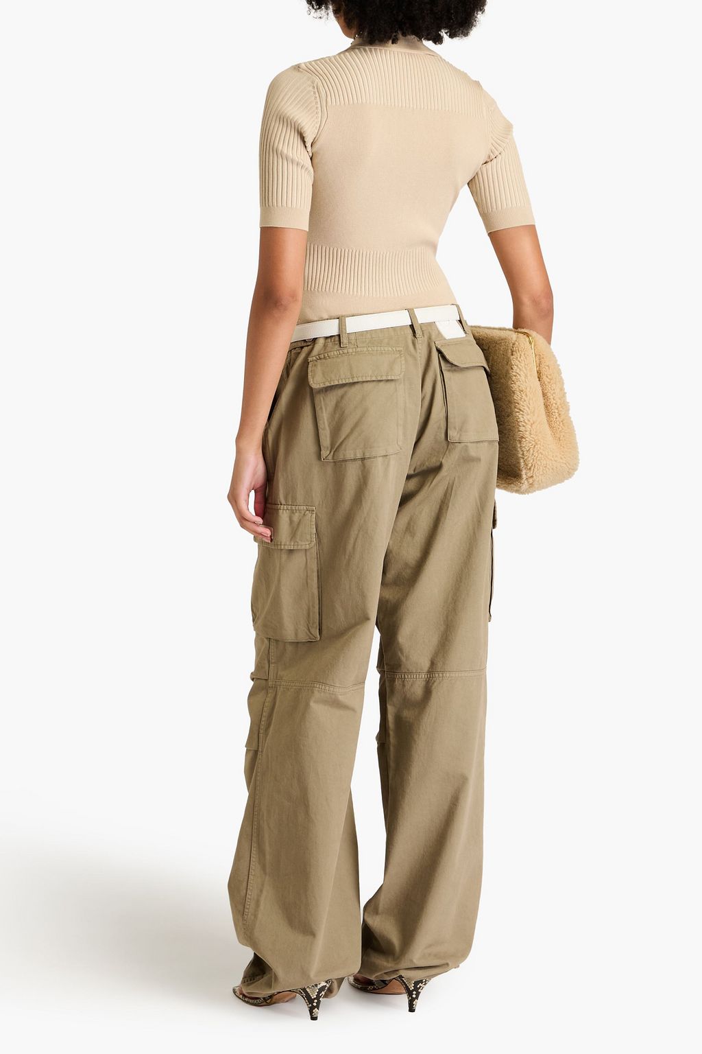 JACQUEMUS Yauco ribbed-knit bodysuit