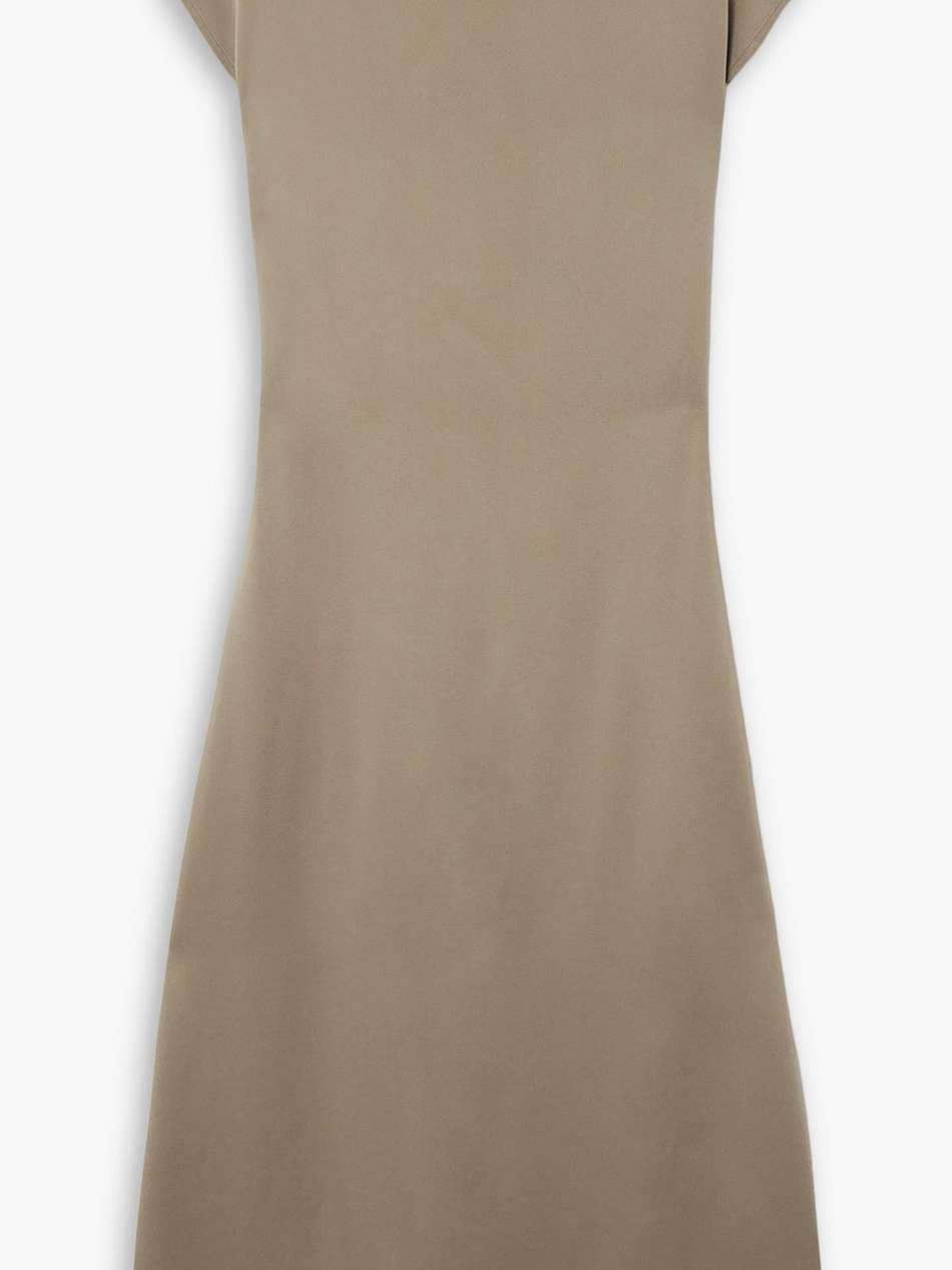 satin midi dress