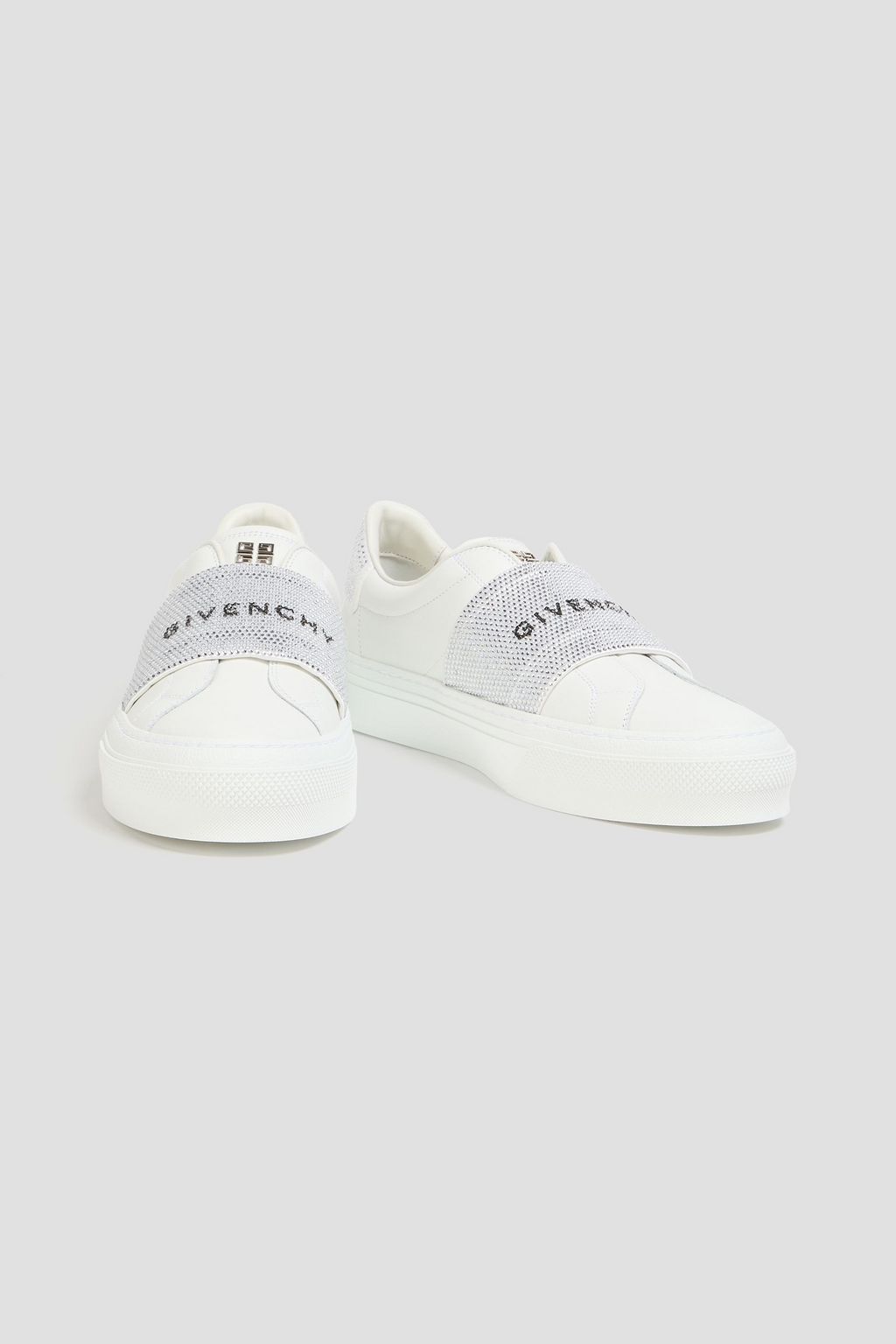 GIVENCHY Embellished leather sneakers
