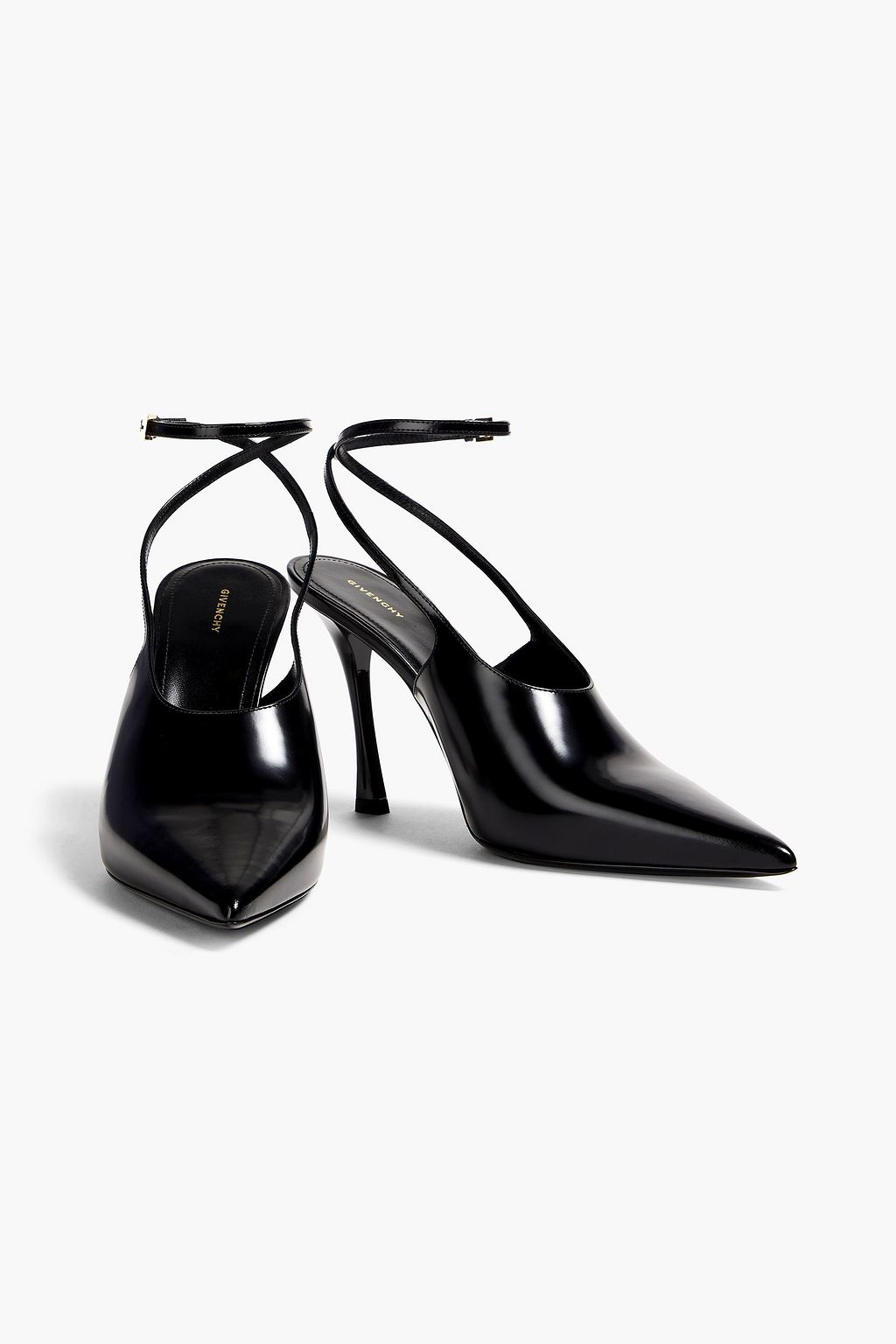 GIVENCHY Glossed-leather pumps
