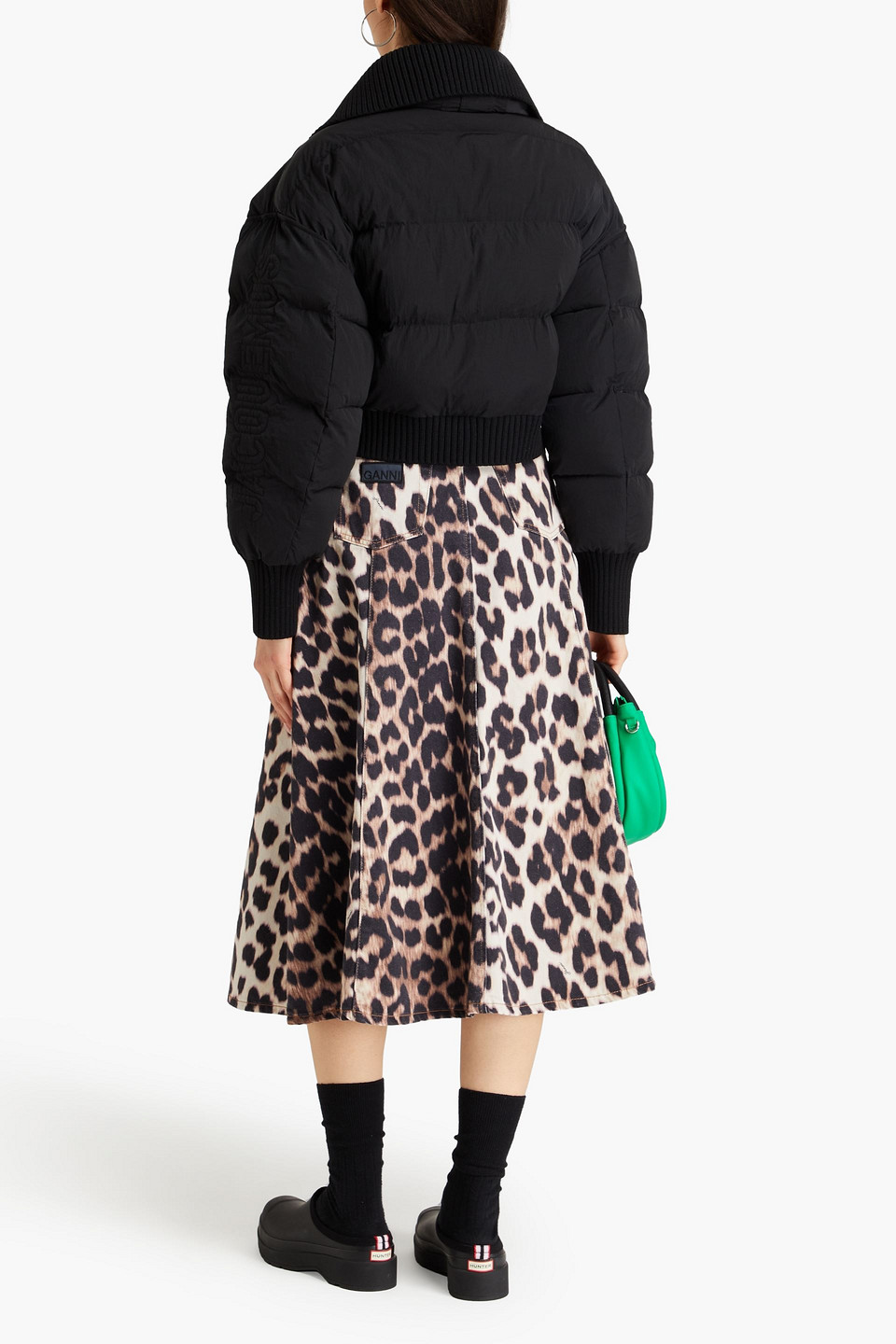 Jacquemus La Doudoune Caraco In Black