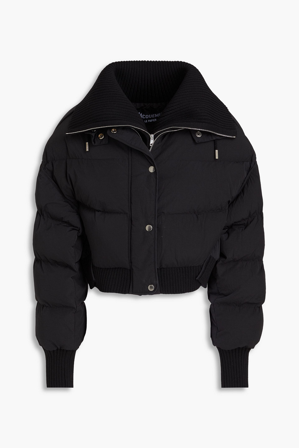 Jacquemus La Doudoune Caraco In Black
