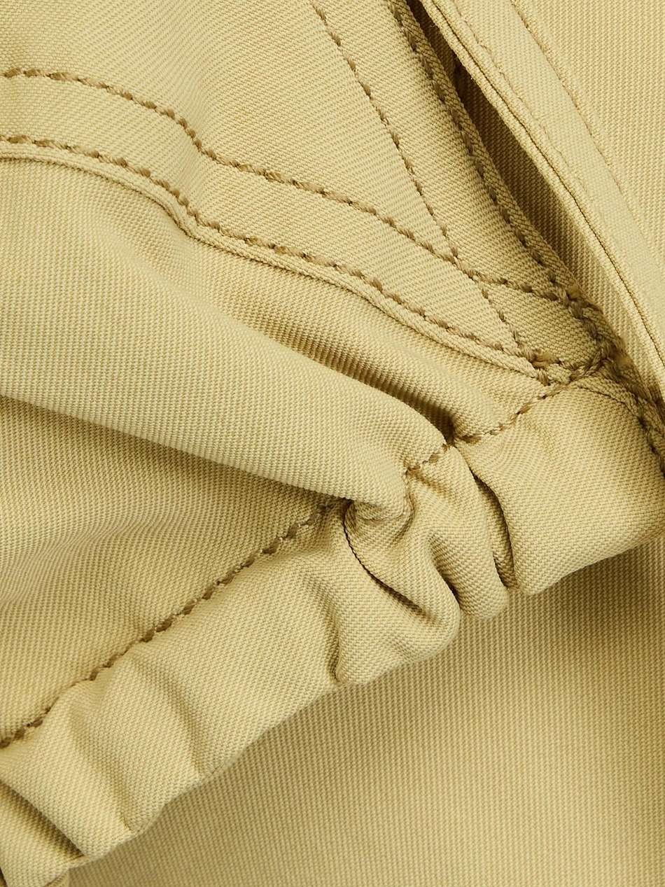 bikini cutout stretch-twill midi dress
