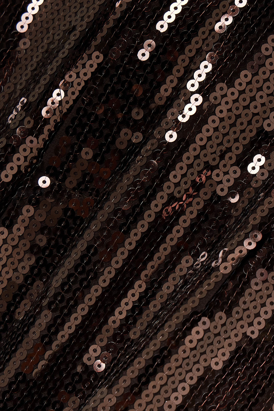 RETROFÉTE TRINITY SEQUINED CREPE WIDE-LEG PANTS