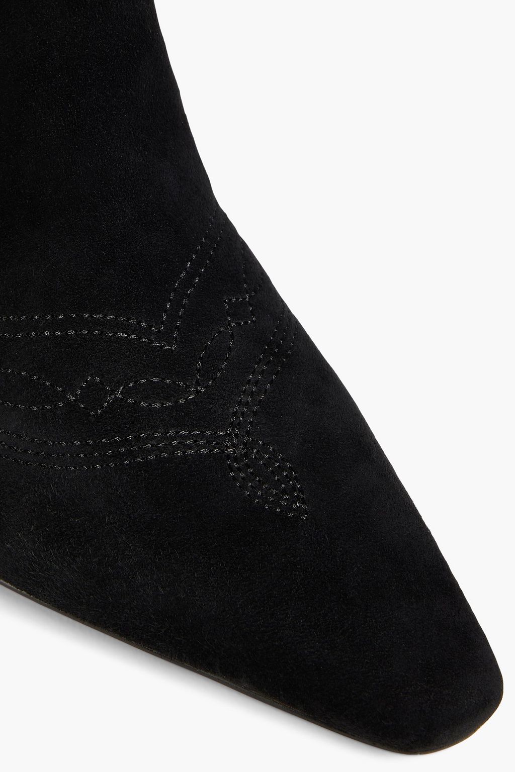 SAM EDELMAN حذاء بوت Moe بطابع غربي من جلد السويد