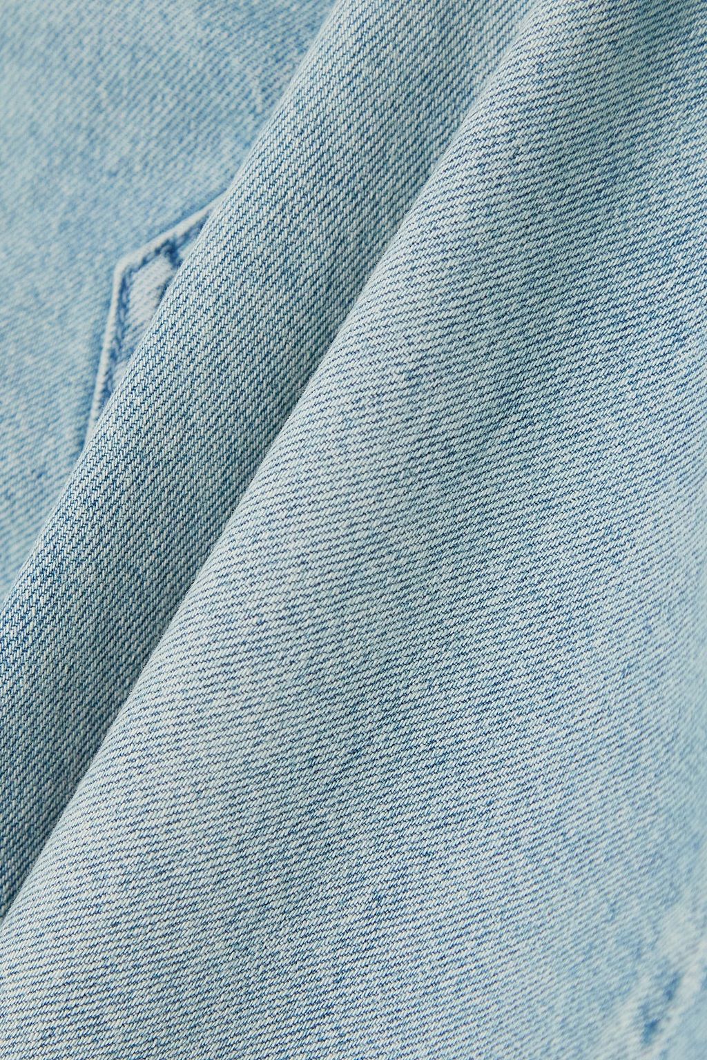 RAG & BONE تنورة Clara متوسطة الطول من الدنيم