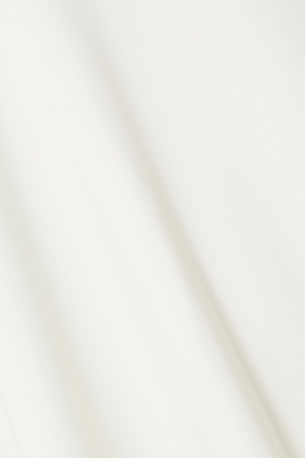 BEARE PARK One-sleeve wool gown