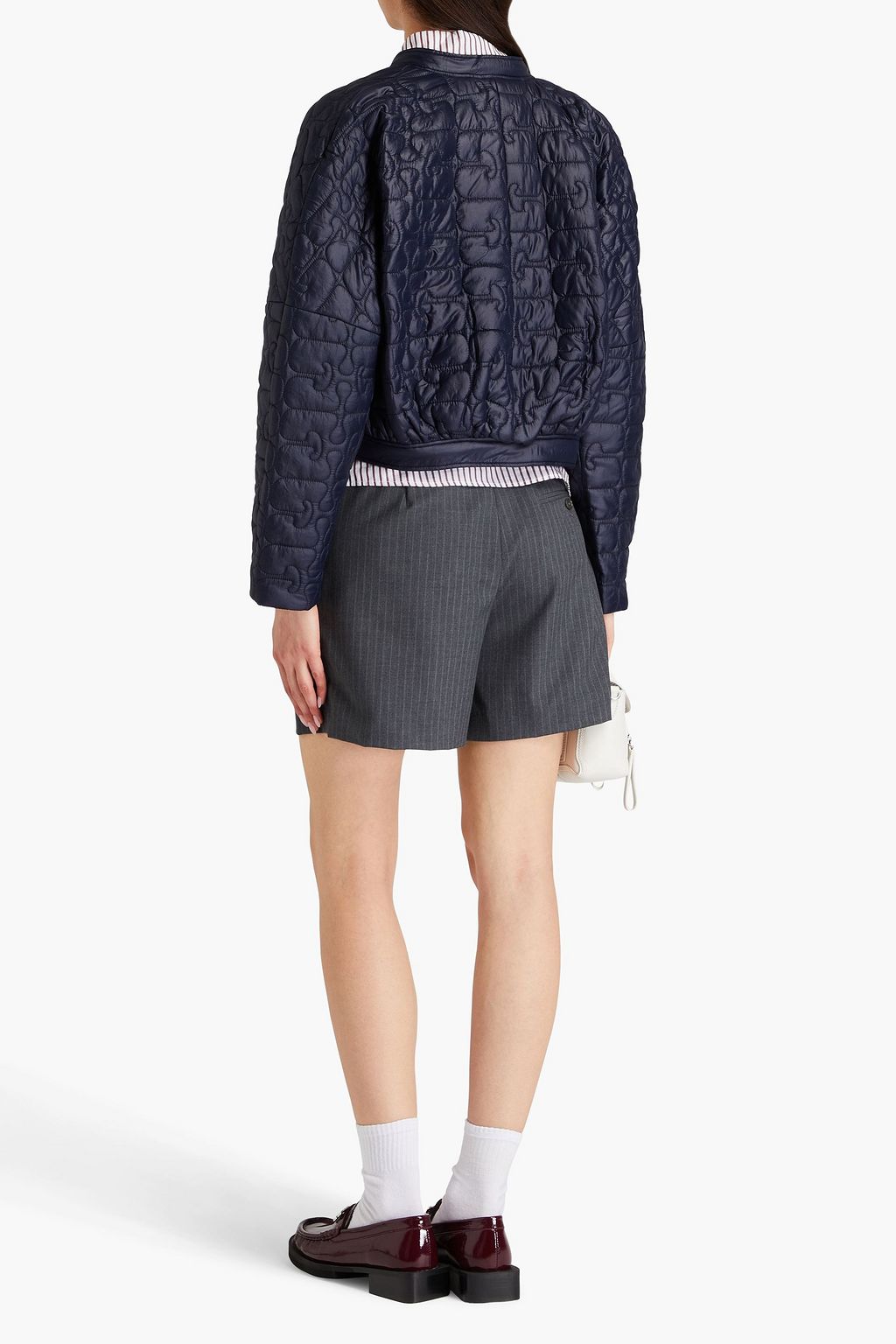 GANNI Gesteppte Shelljacke