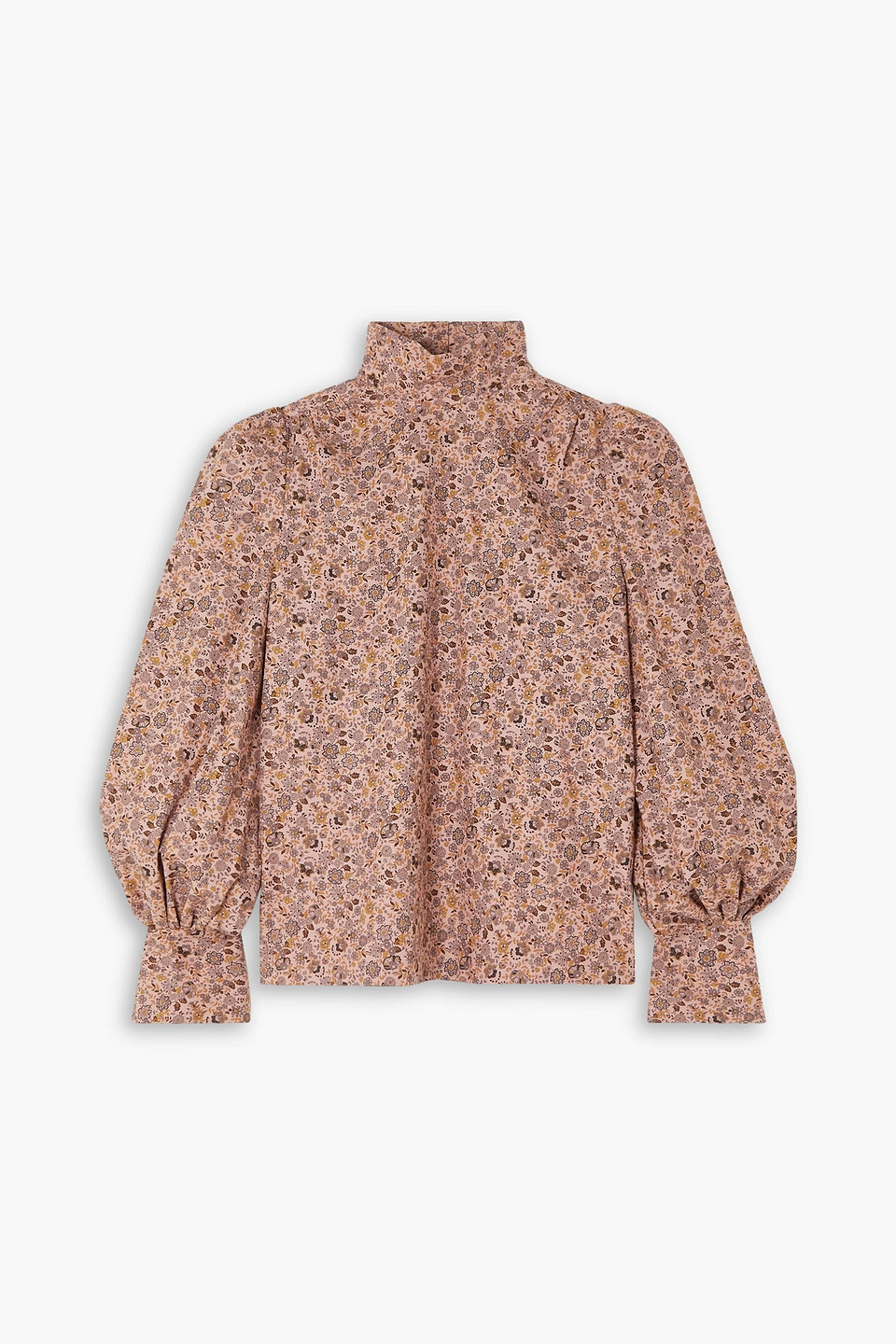 Maggi floral-print cotton blouse