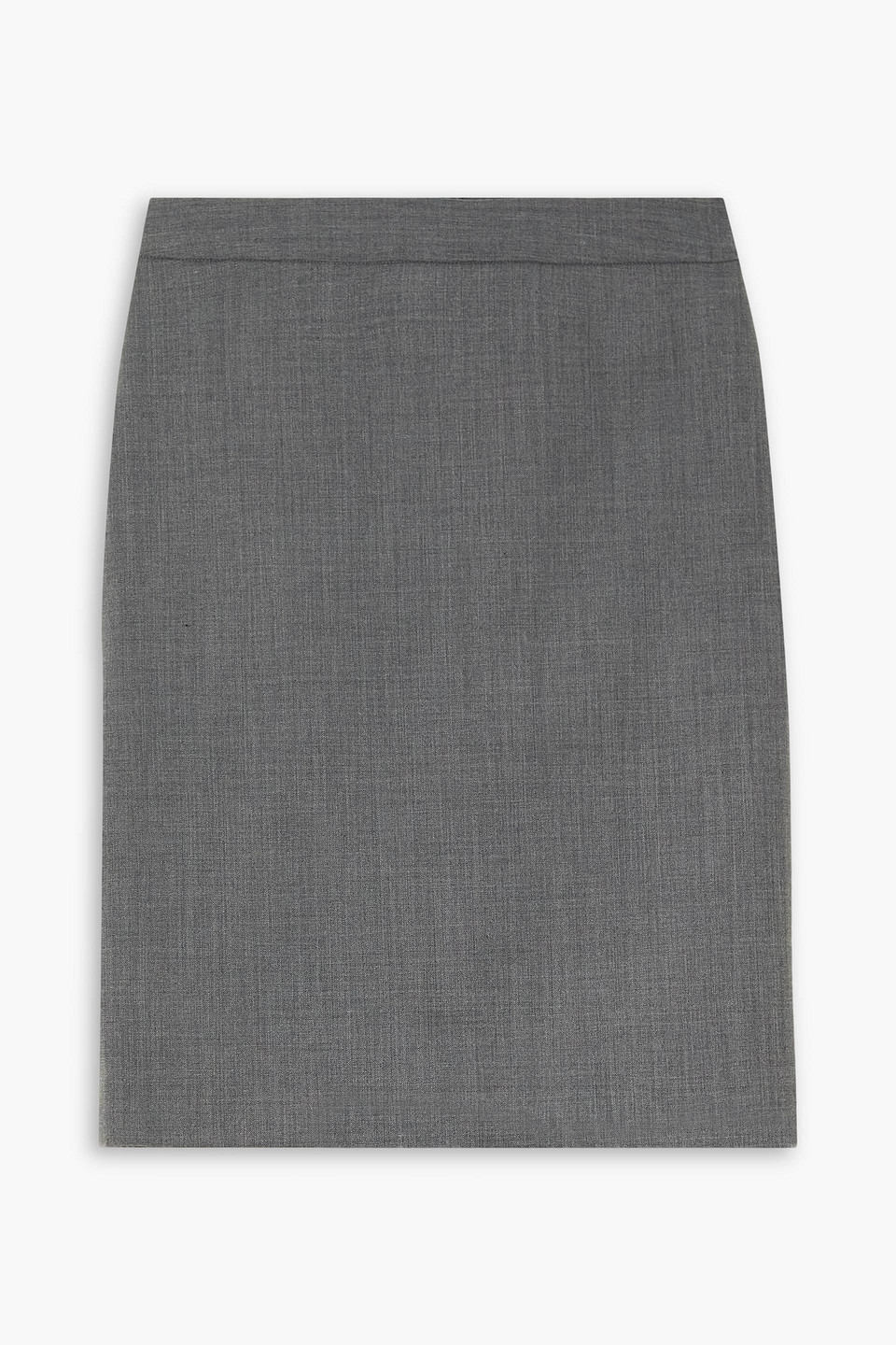 Nili Lotan Pippa Woven Skirt In Gray