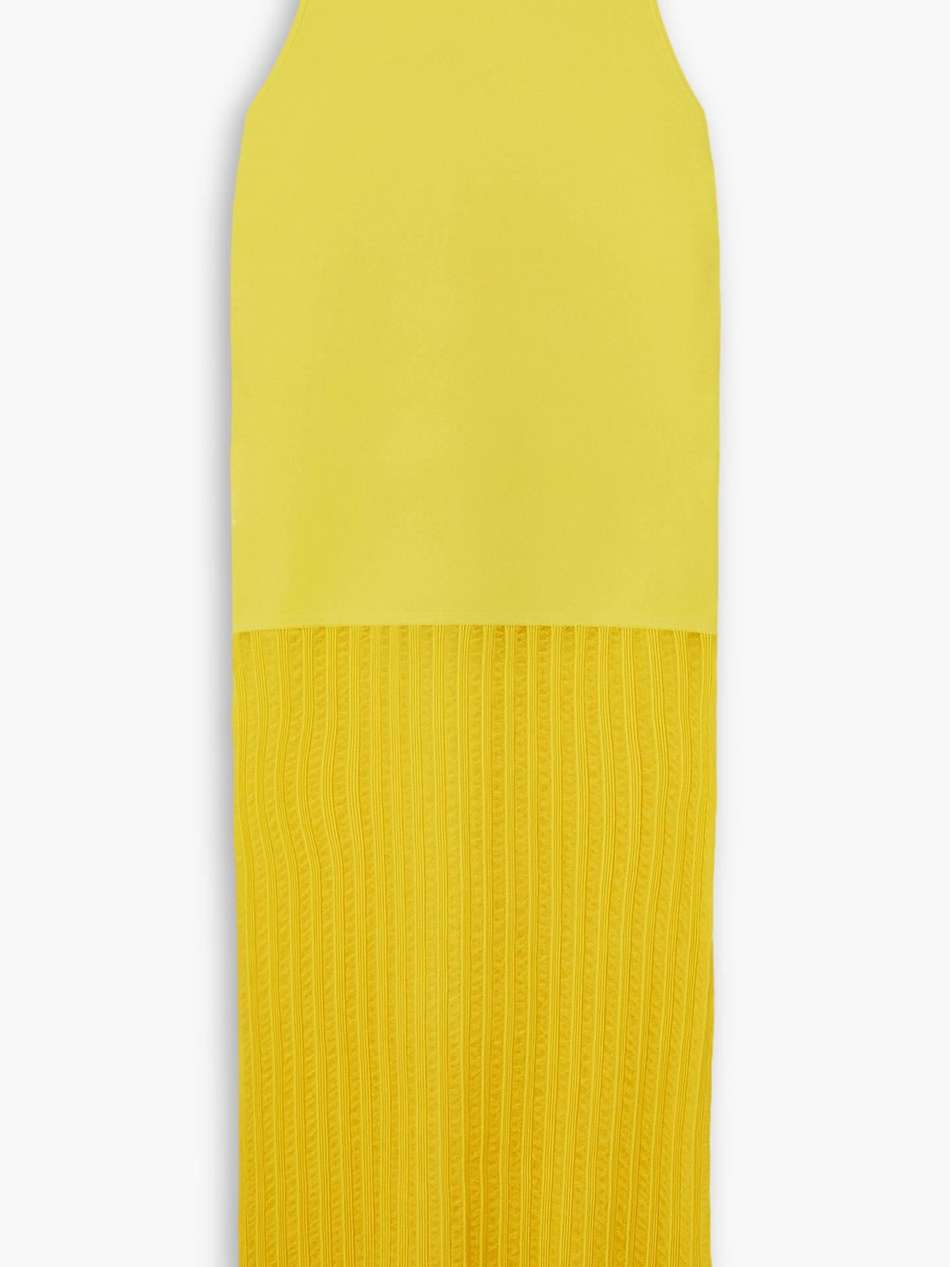 knitted midi dress
