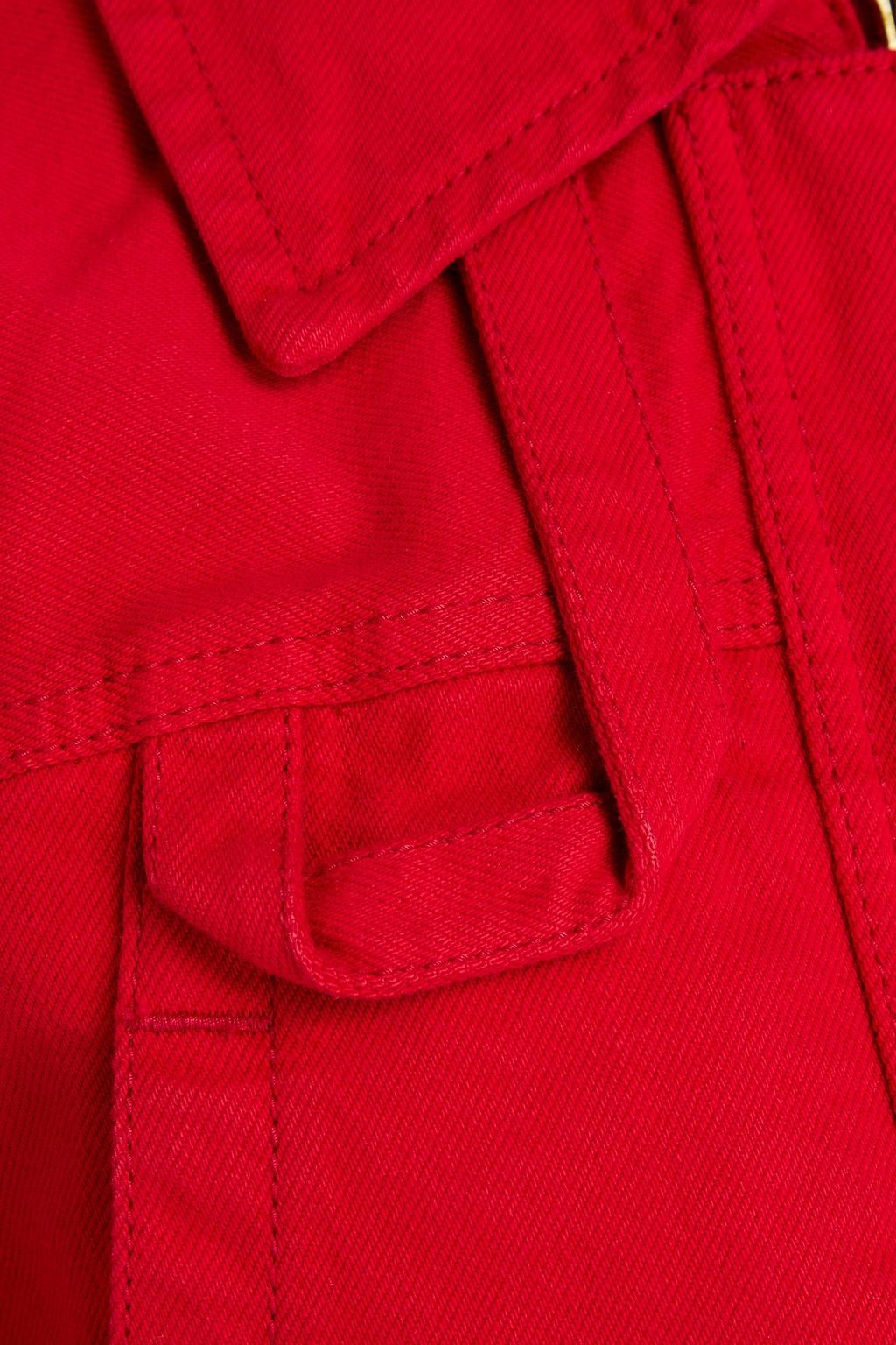 JACQUEMUS Cropped cotton-gabardine jacket