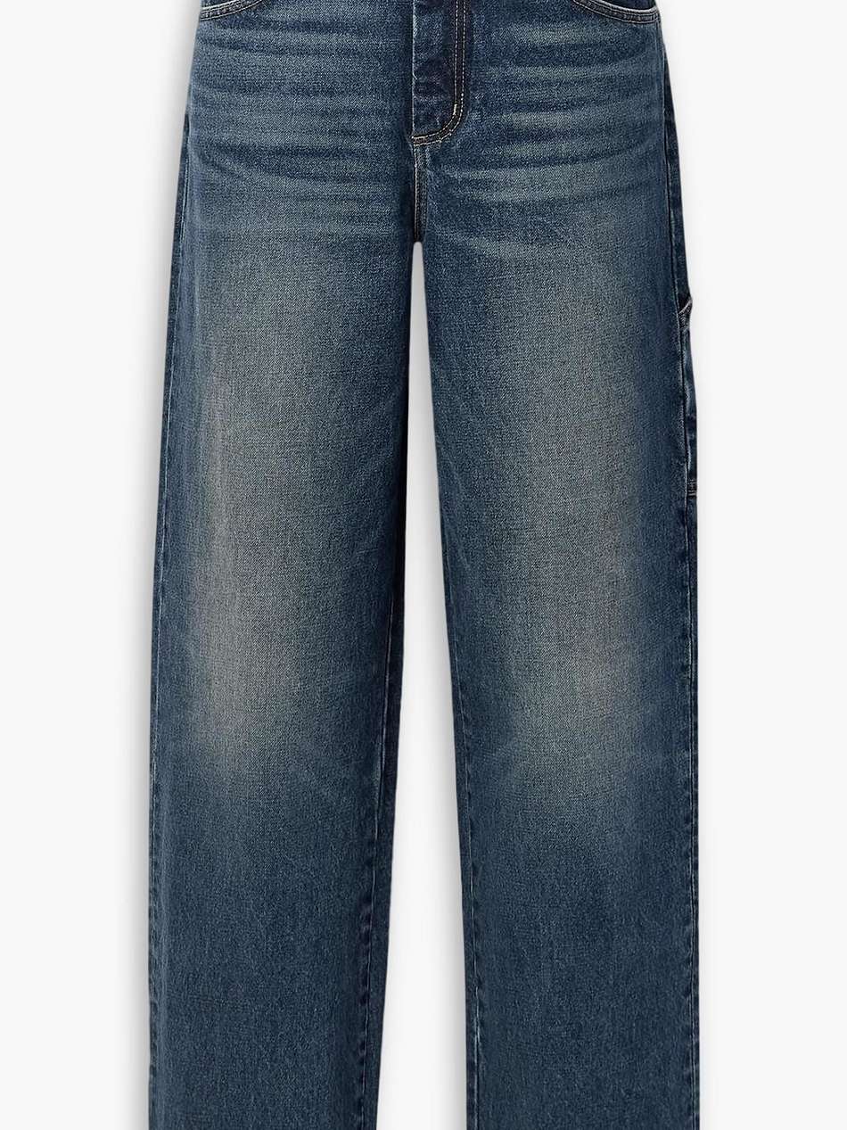 aaron high-rise straight-leg jeans