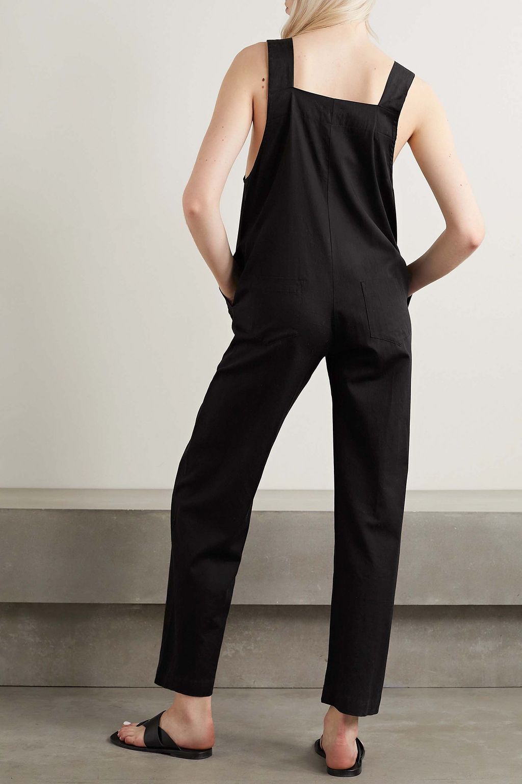 LESET Yoko cotton-voile jumpsuit