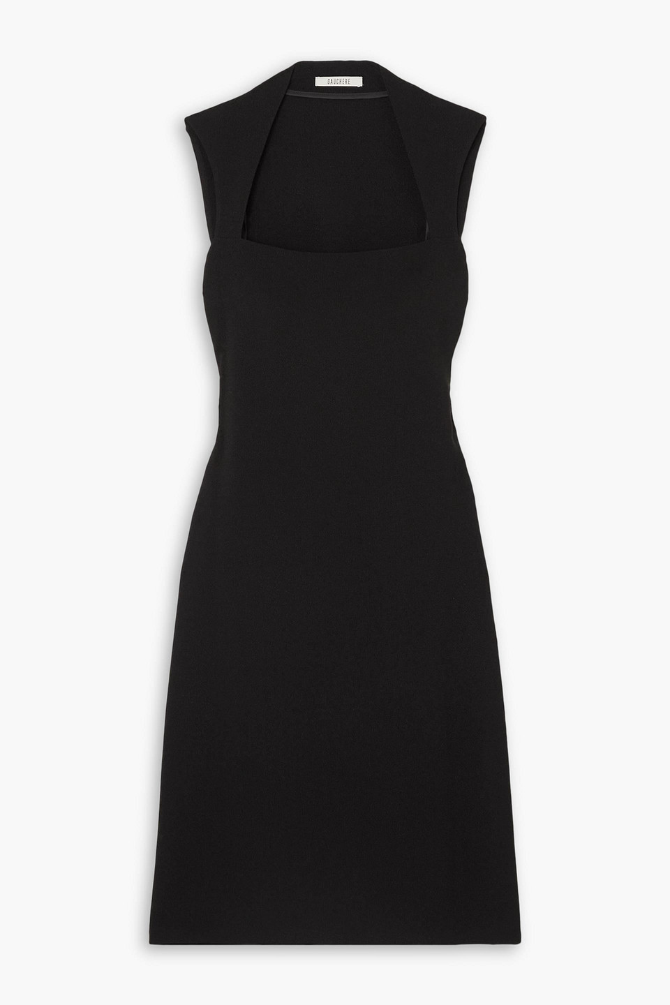 Crepe midi dress