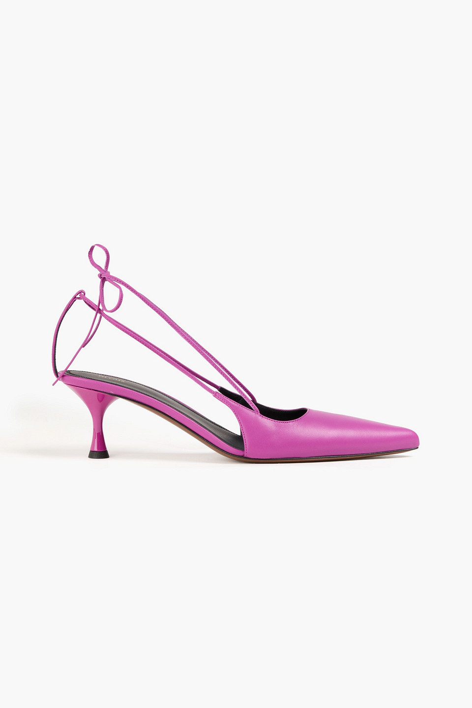 Neous Leather Pumps In Purple