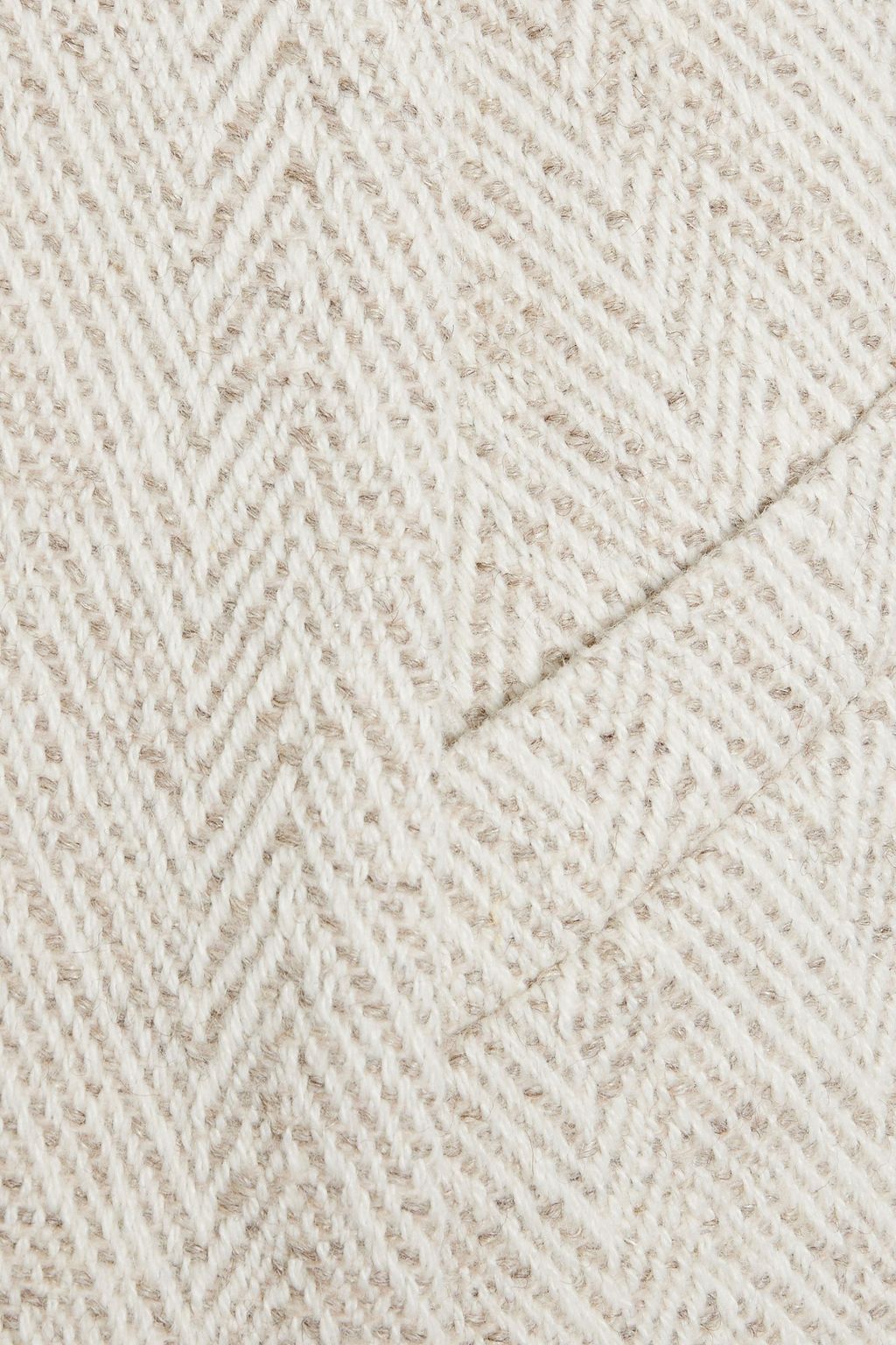 MARANT ÉTOILE Herringbone wool-blend tweed blazer