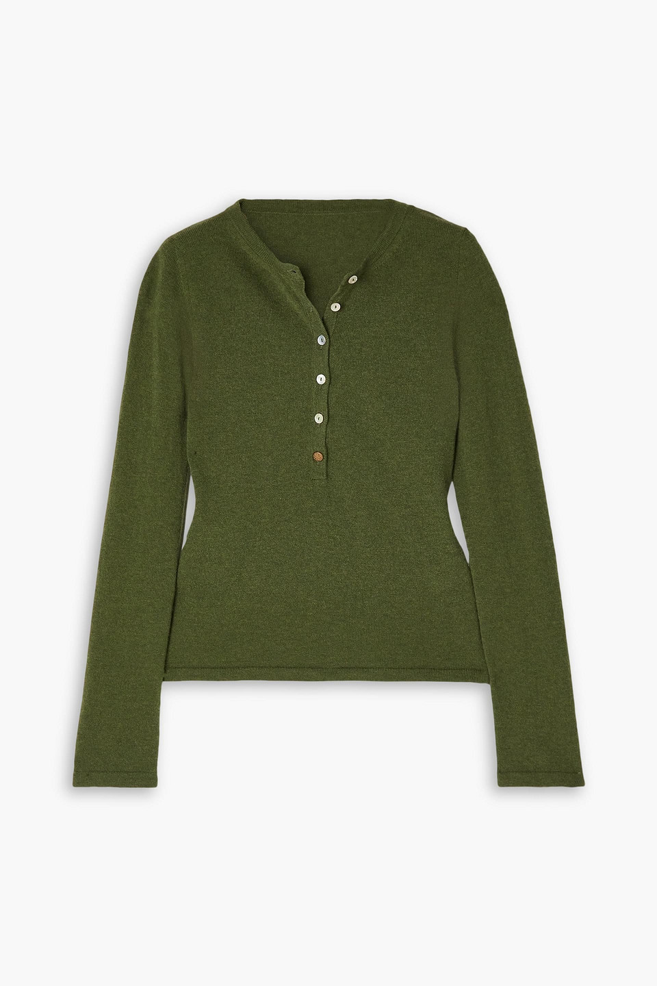 Fortela Lou Wool Shirt In Leaf Green