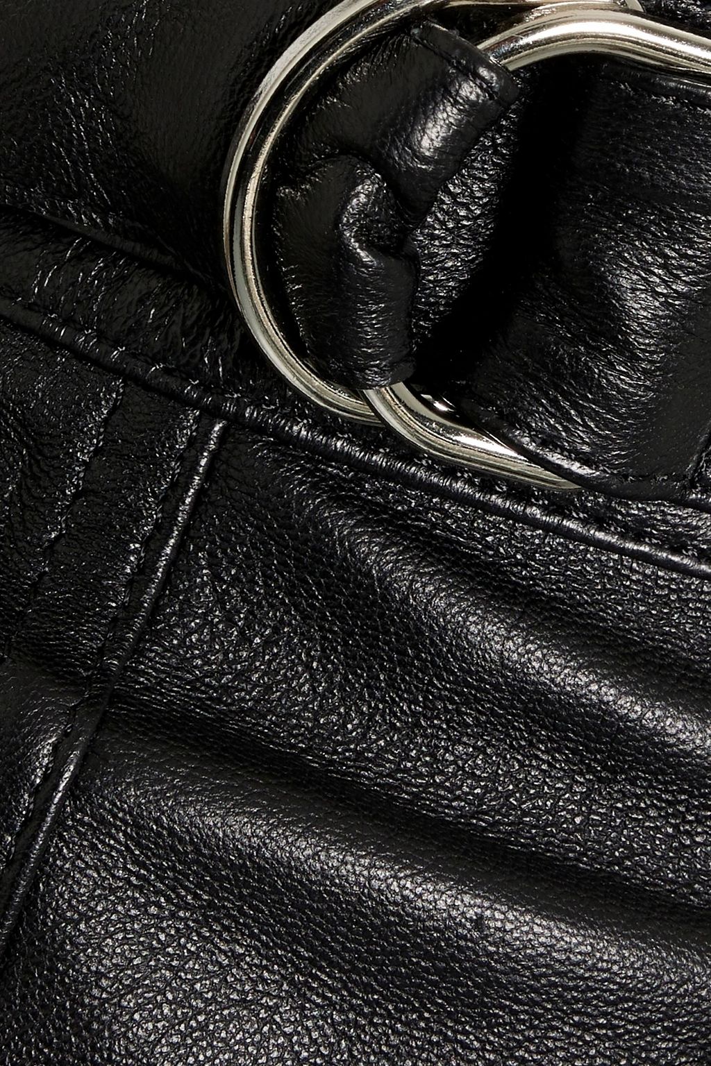 ISABEL MARANT Ciferim leather tapered pants
