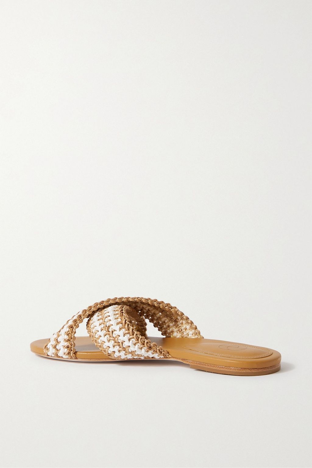 PORTE & PAIRE Crocheted slides