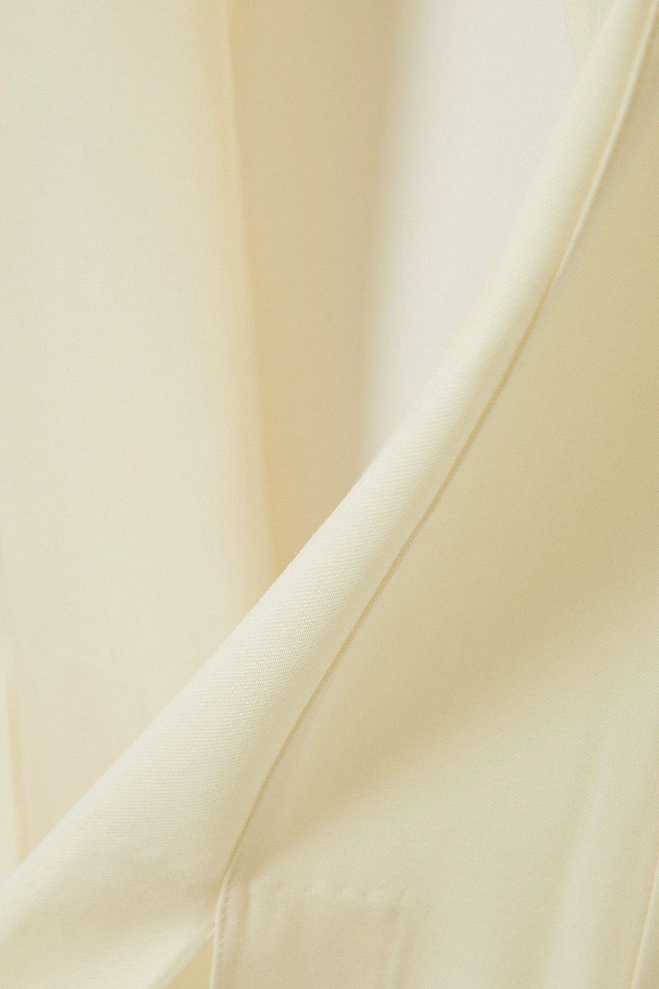 Esse Studios Classico Wool-blend Tapered Pants In Ivory