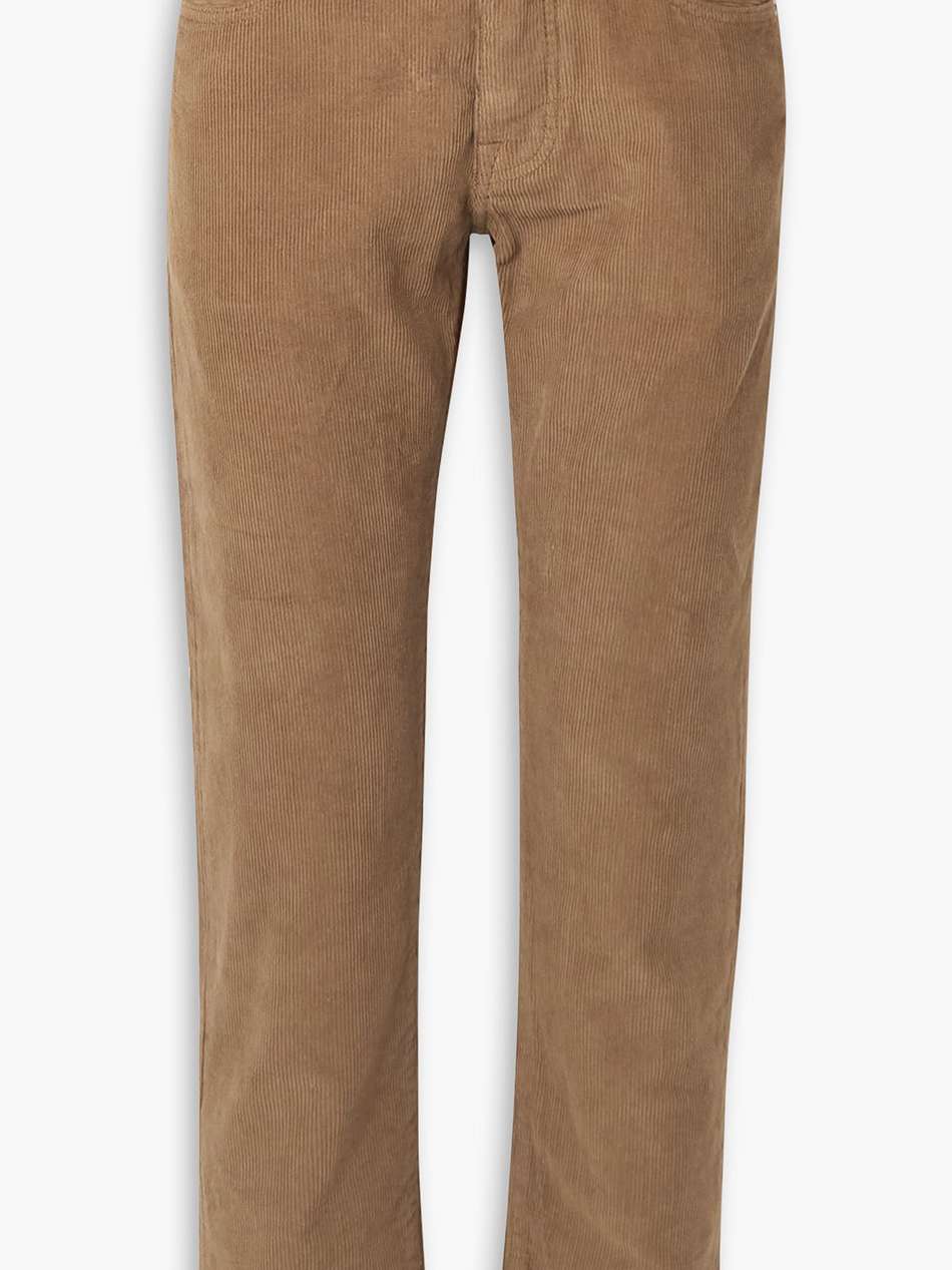 john cotton-corduroy straight-leg pants