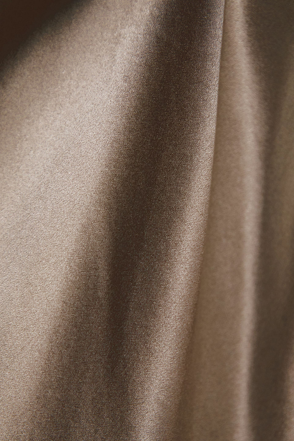 Beare Park Silk-satin Top In Taupe