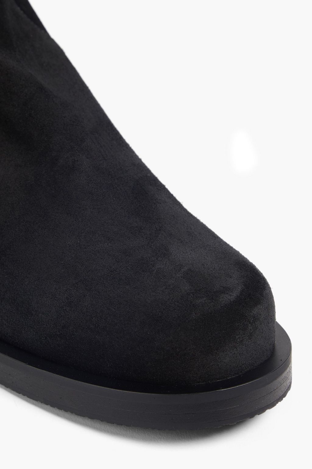 STUART WEITZMAN بوت بطول الكاحل من جلد السويد