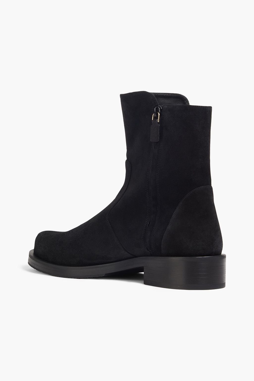 STUART WEITZMAN بوت بطول الكاحل من جلد السويد