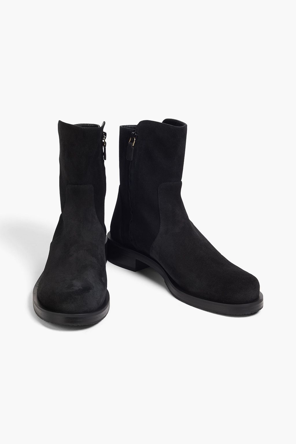 STUART WEITZMAN بوت بطول الكاحل من جلد السويد