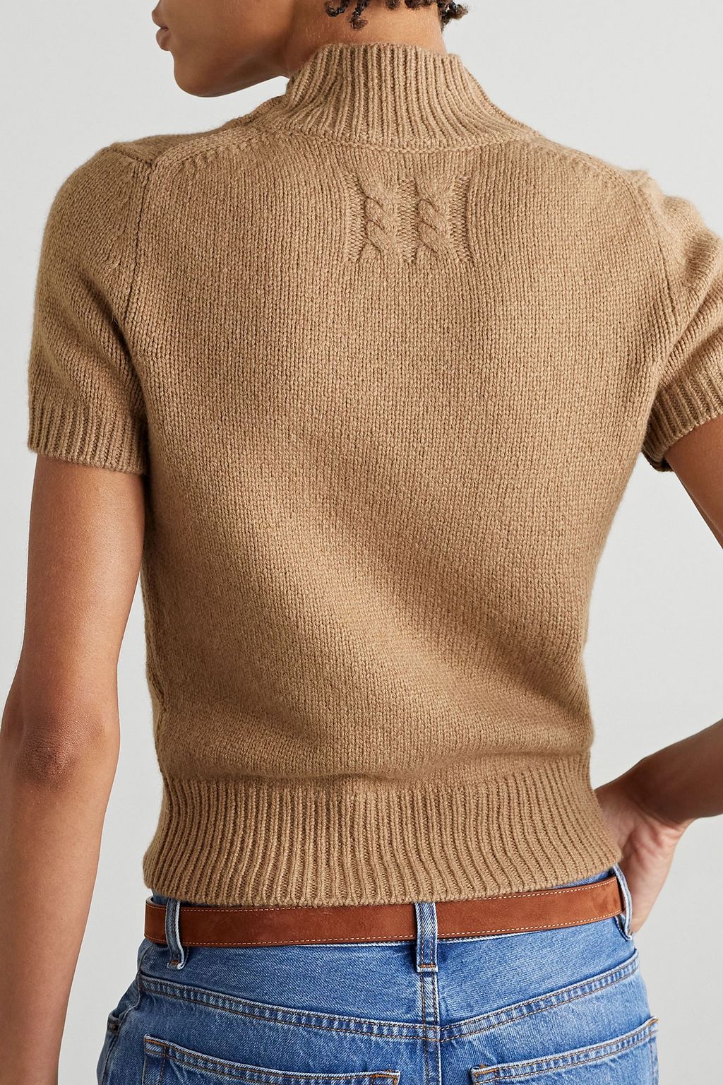NILI LOTAN Cambridge Pullover aus Kamelhaar