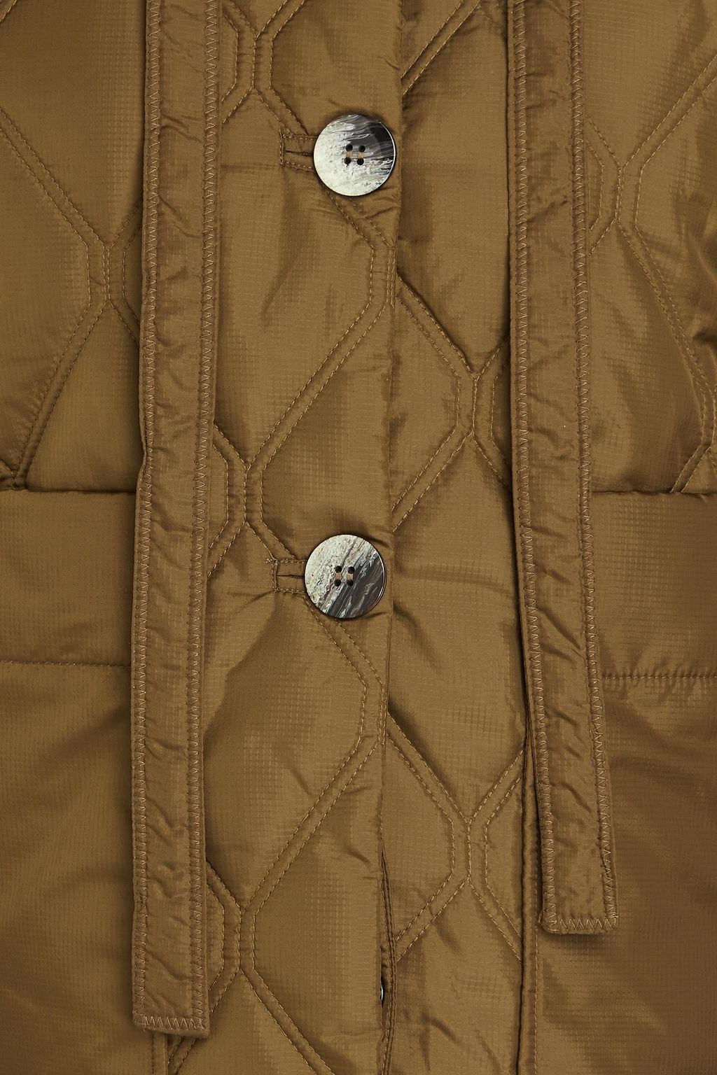 GANNI Quilted ripstop jacket